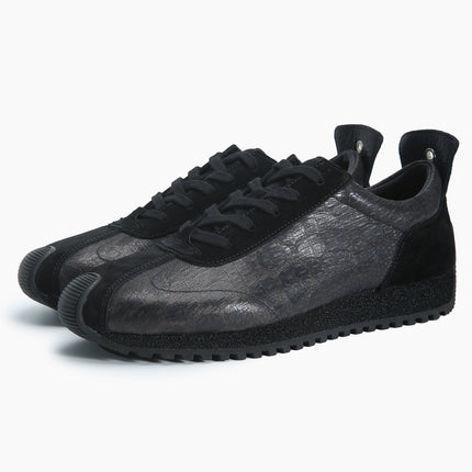European Station 2024 New Men's Shoes Trendy Shoes Autumn Men's Genuine Leather Texture Trendy Retro All-match Leather Forrest Gump Shoes