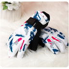 Graffiti red and white five fingers [suitable for 6-9 years old]