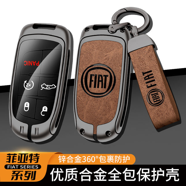 Fiat key case Guangqi Fike Feixiang Feiyue OTTINO Zhiyue car key case metal protective case buckle