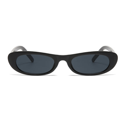 2026 New Style Personalized Small Frame Simple Versatile Street Style Oval Frame Sunglasses High-End Retro Fashion Sunglasses