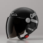 One size fits all / [a-zen1.0] obsidian black [long sunglasses] + detachable ear protection
