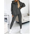 Two-piece suit (sweater) deep gray / S
