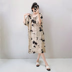 Apricot flower shadow / One size fits all