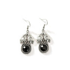 silver earrings