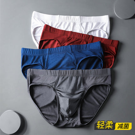 Men's Briefs Plus Size Underwear Men's Summer Thin Underpants Youth Sex Confusion Men's Comfortable Breathable Shorts