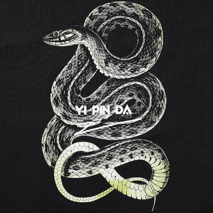 Kangli Direct Spray Trendy Brand Men's Spray Printing Alphabet Flower Snake All-match Short-sleeved Fashionable Couple Casual Vest Loose T-shirt
