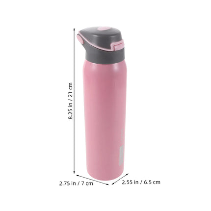 Adaptive Drinking Cup 350ml Spill-Proof Feeding Insulated Tumbler Dysphagia Cup with Straw Non-Spill Nursing Beakers for Elderly