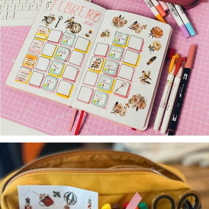 Large Capacity Canvas Storage Bag Simple Design For High School Students Multi-Layer Pencil Case And Bag For Boys And Girls