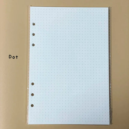 45 Sheets Business A5 A6 Loose Leaf Notebook Refill Spiral Binder Index Inside Page Monthly Weekly To Do List Paper Stationery