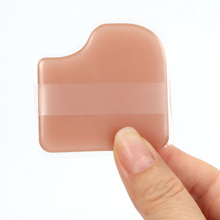 1Pcs Jelly Soft Silicone Gel Powder Puff Sponge for Cosmetic Face Foundation Bb Cream No Powder Eating Powder Makeup Tool