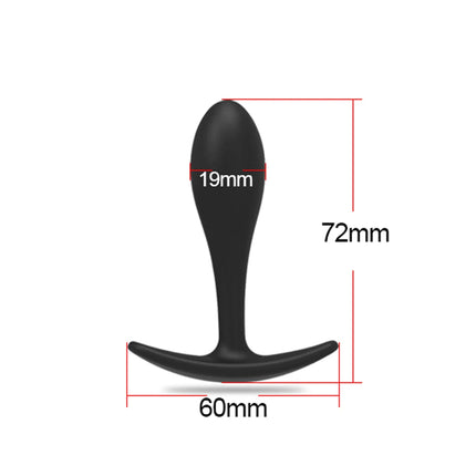 Soft Silicone Anal Toy Butt Plug Anal Plug Unisex Sex Stopper Adult Toys for Men/Women Anal Trainer for Couples Sex Products 18+