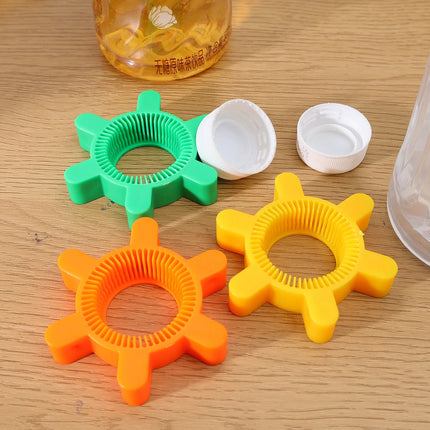 1-3pc Multi-function Bottle Cap Opener Portable Plastic Soda Rotary Bottle Opener For Picnicking Camping Bar Kitchen Opener Tool