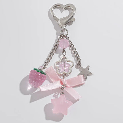Y2K Acrylic Fashion Keychain / Porte-Clés Acrylique Mode Y2K