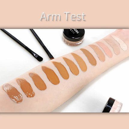 LANGMANNI MUTI-COLOR Concealer & Foundation | Full Coverage, Moisturizing, Brightens Skin Tone | Long-Lasting, Non-Cakey Finish