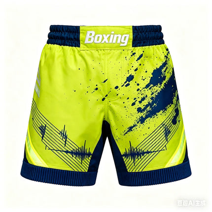 New MMA Heavyweight Fighting Men Summer Boxing Training Shorts Muay Thai Breathable Sports Pants Jujutsu Wrestling Shorts ﻿
