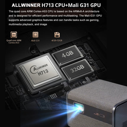 DITONG 2026 NEW  J10 projector Native 1080P Autofocus 4k HD video outdoor mobile phone Android smart home theater LED projector