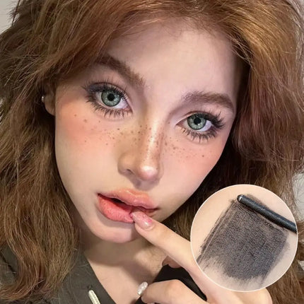 New Small Steel Tube Mascara 3D Silk Fiber Non Smudging Eyelash Primer Natural Black Long-lasting Eyelash Extension Cosmetics