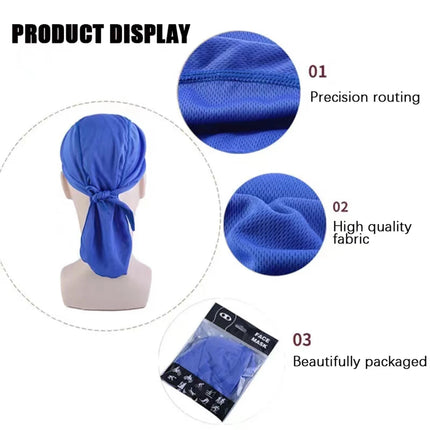 Men Quick-dry Ciclismo Pirate Cap MTB Riding Headscarf Women Outdoor Sport Cycle Bandanas Running Headband Anti Sweat Hat Scarf