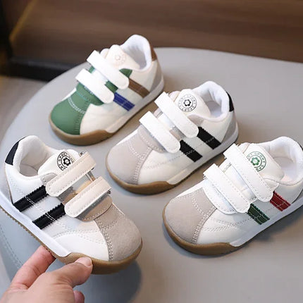 2025 Spring Children's Sneakers Walking Shoes Kids Autumn Soft Soled Non-slip Casual Sport Shoes Boys Girls Outdoor Board Shoe
