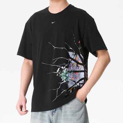 Nike T-Shirt Men's Sportswear Running Fitness Training Comfortable Breathable Casual Wear Round Neck Short Sleeve Ii0680-010