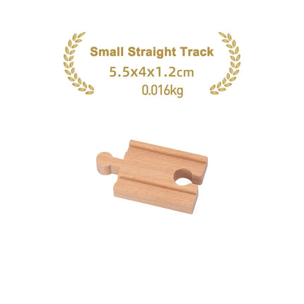 Kinds Of Wooden Track Accessories Beech Wood Railway Train Track Toys Fit for Biro All Brands Wooden Tracks Kids Education Toys