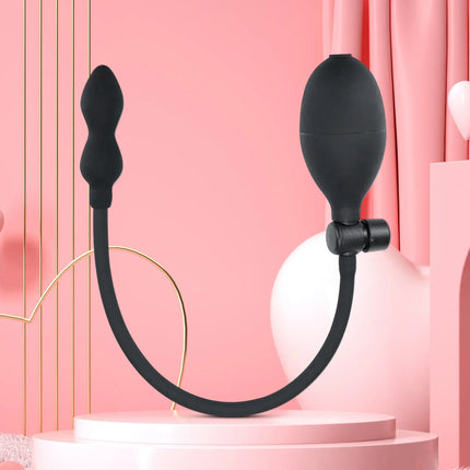 Inflatable Anal Plug Adult Sex Toy Dildo Pump Butt Plug Anal Dilator BDSM Sex Toy for Enjoying Sex Pleasure