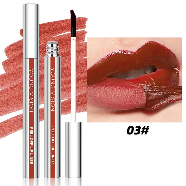 YOUNG VISION Peel-off Lip Tint Matte Long-lasting Lip Liner Pencil
