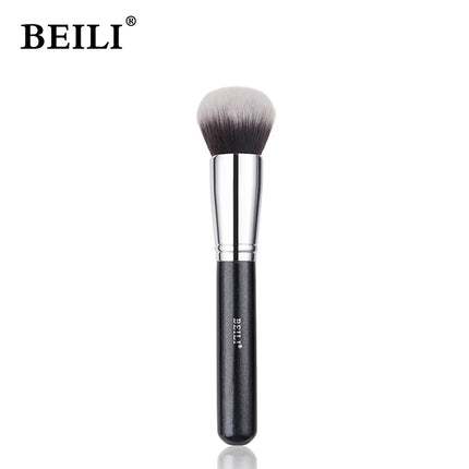 Black Foundation Make up Brush Cream Foundation buffing Makeup Brush Big Foundation Brush Synthetic Hair Face Makeup Tool