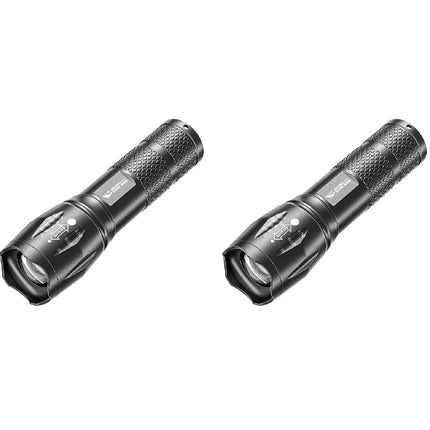 Portable LED Flashlight High Bright Mini Usb Rechargeable Light Telescopic Zoom 3Levels Light for Outdoor Camping Hiking Use