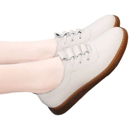 Women Casual Slip-on Boat Shoes Comfortable Solid Color Slip-on Flat Shoes Birthday Gifts for Ladies