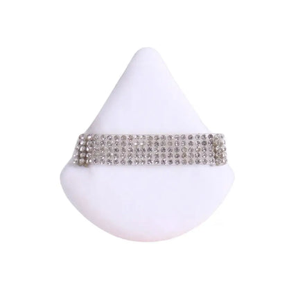 Diamond Triangle Powder Puff Face Makeup Tool Sponge Velvet Soft Smooth Facial Beauty Makeup Sponge Cosmetics Accessories