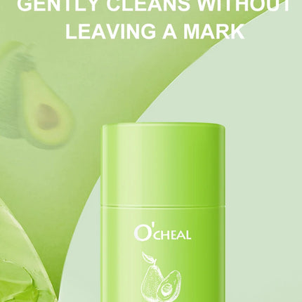 Ocheal Avocado Cleansing Makeup Remover Gel Stick Facial Eye Lip Orange Deep Cleaning Balm Cream Stick Clean Cleanser Skin Care