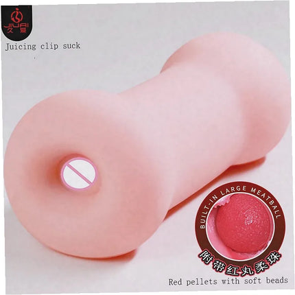 Daily Leisure Manual Male Intimate Cup Lightweight Portable Design Easy Operation Realistic Texture Reusable