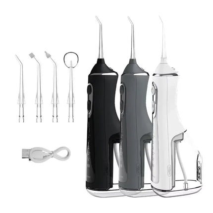 Portabal Electric Oral Irrigator Waterproof Intelligent Water Flosser 5-speed Adjustment Teeth Cleaner Mouth Washing Machine