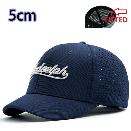 Back Closed Baseball Caps for Men and Women, Big Head and Small Head Hat, High Quality Headwear