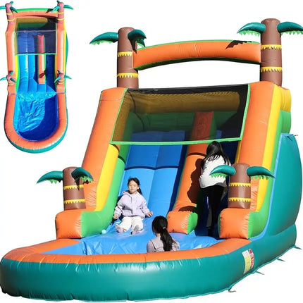 Aeor water slide inflatable 15ft water side commercial grade