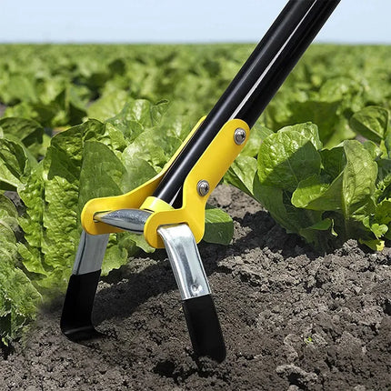 Scuffle Garden Hula Hoes for Weeding Gardening Weeding Stirrup Hoe Tools for Garden Hula-Ho Loop Hoe Gardening Weeder Cultivator