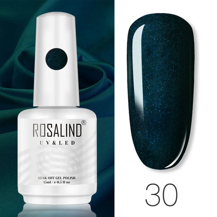 ROSALIND 15ml Nail Gel Polish Macaron Hybrid Varnish Semi Permanent Nail Art Design Soak Off Top Base Coat Esmalte UV Gel Nail