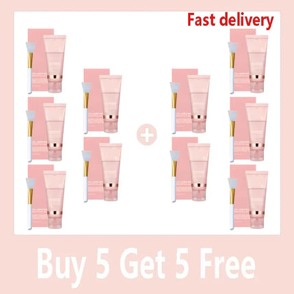 Collagen Overnight Wrapping Peel Off Facial Mask, Korean Collagen Night Wrapping Mask Deeply Hydrates Night Care Mask Cream 75ml