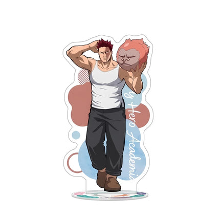 My Hero Academia Acrylic Stand Keychain Izuku Shoto Bakugo Dabi Aizawa Cute Desktop Decor Anime Fans Collection Gift