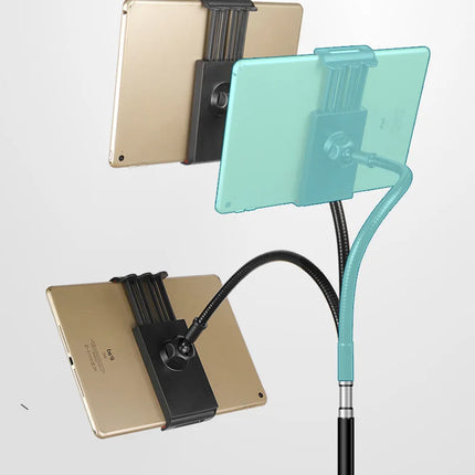 Flexible Arm Monopod Metal Tube Rod Stands Selfie Stick with Ball Head for Mobile Phone Smartphones Tripod Live Streaming