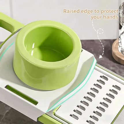 Adjustable Multi-Blade Vegetable Cutter Mandoline Slicer Potato Veggie Chopper for Kitchen Food Prep