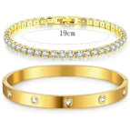 19cm gold set