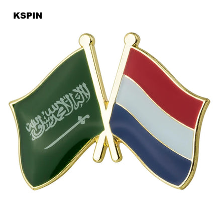 Netherlands Flag Badge Brooch Natinal Lapel Pins Flag Lapel Pins Country Flag Badge