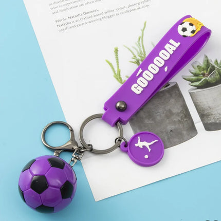 2026 New World Flag Football Keychain Country Soccer Club Fans Keyring Car Key Chains Souvenir Bag Pendant Accessories Gifts