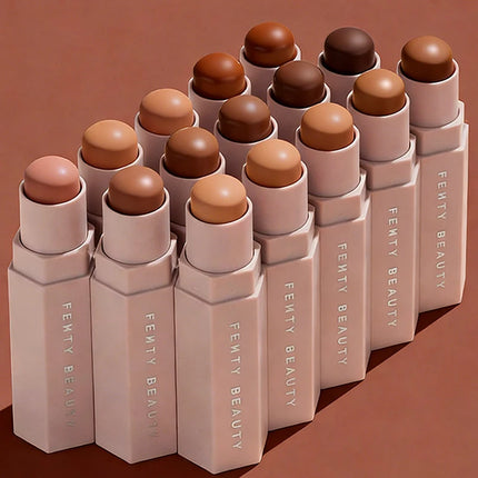 Fenty Beauty Amber Suede Mocha Suedish Multicolour 3D Face Silhouette Contouring Stick For Beginner Female Makeup Cosmetics