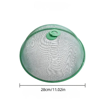 Mesh Food Cover Protective Round Shape Dish Lid Household Anti-Flying Vegetable Fruit Display Holder For Outdoors