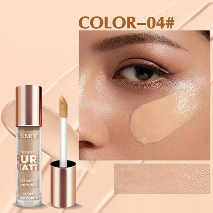 BSIMONE 1Pc Face Concealer Foundation Contour Stick - Long-wear Lightweight Brightening Blemish Contouring Beauty Makeup