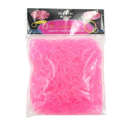 600pcs Glow in the Dark Loom Band Kit Colorful DIY Bracelet Making Set with Beads & Accessories - Perfect for Friendship Crafts