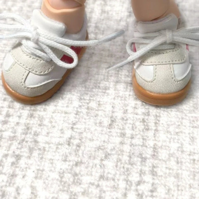 For 20CM Zsiga 1/8 1/6 BJD Doll Casual Board Shoes & German Training Shoes Set - Doll Footwear Accessories (No Doll)